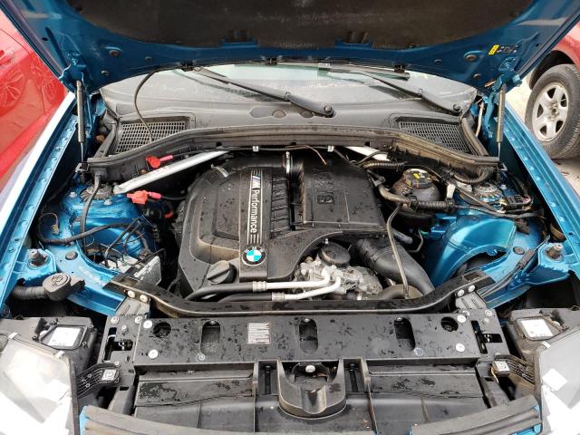 5UXXW7C56J0W64641 - 2018 BMW X4 XDRIVEM40I BLUE photo 7