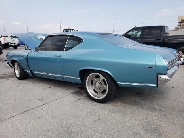 136379A302654 - 1969 CHEVROLET CHEVELL BLUE photo 2