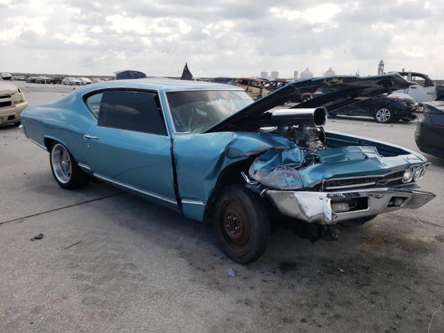 136379A302654 - 1969 CHEVROLET CHEVELL BLUE photo 4