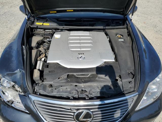 JTHDL46F495000884 - 2009 LEXUS LS 460L CHARCOAL photo 11