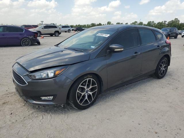 1FADP3M29HL276641 - 2017 FORD FOCUS SEL GRAY photo 1