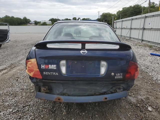 3N1CB51D86L482527 - 2006 NISSAN SENTRA 1.8 BLUE photo 6