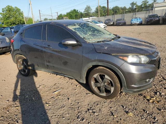 3CZRU6H55JG726197 - 2018 HONDA HR-V EX Gris foto 4