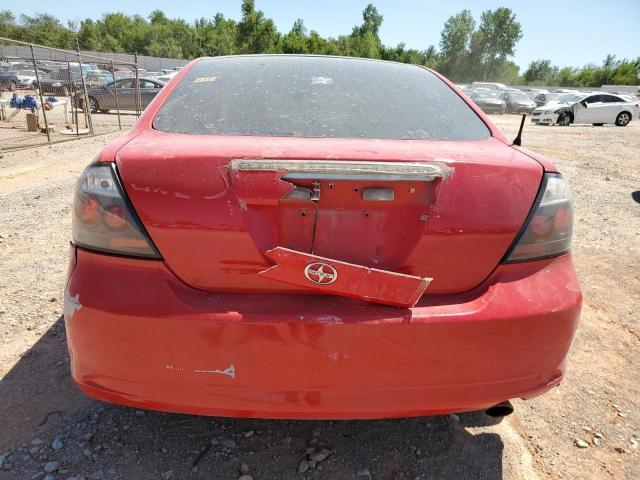 JTKDE177050059898 - 2005 TOYOTA SCION TC RED photo 6
