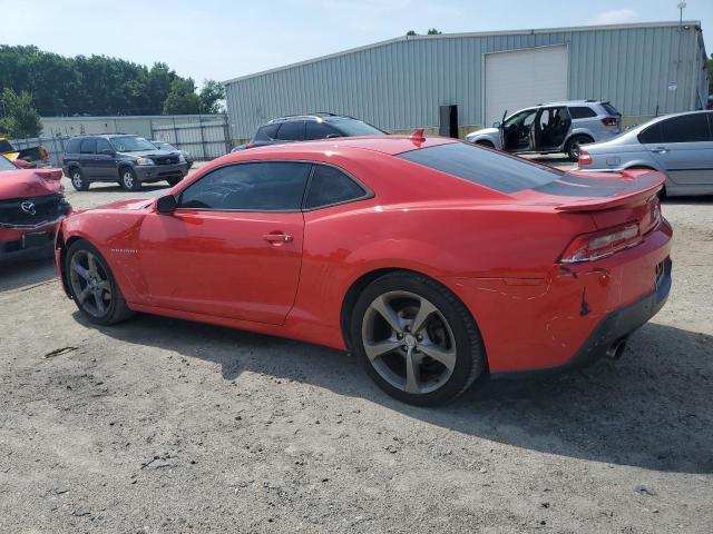 2G1FB1E34E9267158 - 2014 CHEVROLET CAMARO LT RED photo 2