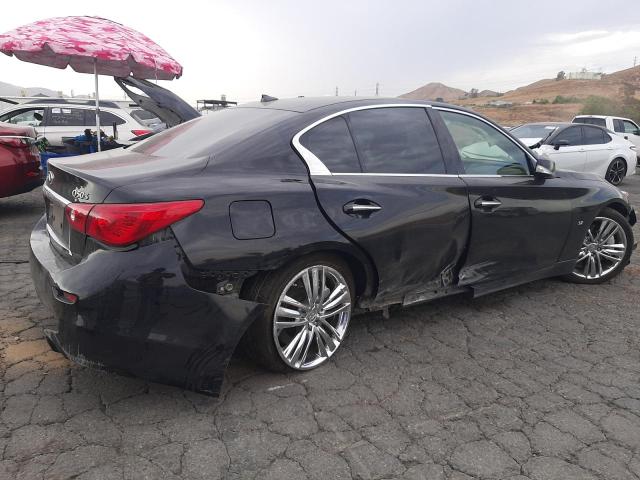 JN1BV7AP3EM674001 - 2014 INFINITI Q50 BASE BLACK photo 3