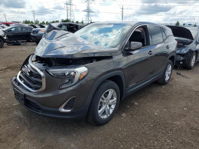 3GKALTEVXKL325489 - 2019 GMC TERRAIN SLE GRAY photo 1