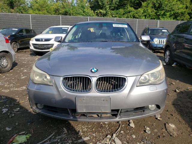 WBANA73554B063802 - 2004 BMW 530 I GRAY photo 5