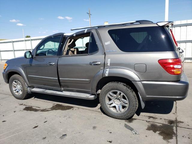 5TDBT48AX4S225727 - 2004 TOYOTA SEQUOIA LIMITED GRAY photo 2