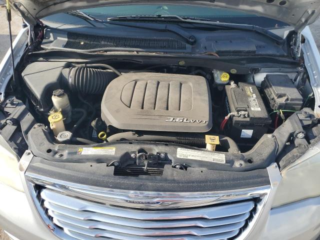 2A4RR8DG2BR645559 - 2011 CHRYSLER TOWN & COU TOURING L SILVER photo 12