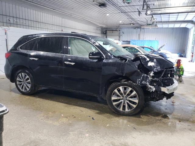 5FRYD4H42FB008941 - 2015 ACURA MDX TECHNOLOGY BLACK photo 4