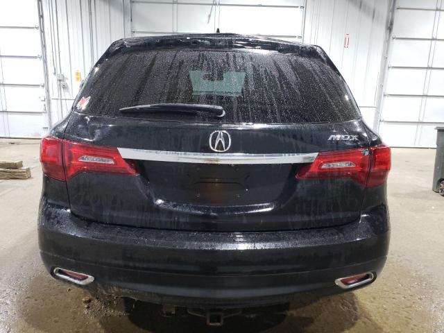 5FRYD4H42FB008941 - 2015 ACURA MDX TECHNOLOGY BLACK photo 6