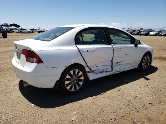 1HGFA16949L008361 - 2009 HONDA CIVIC EXL 白色 照片 3
