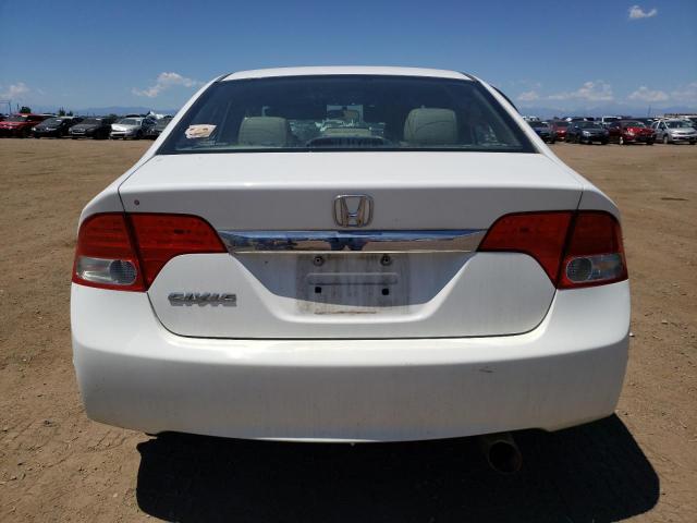 1HGFA16949L008361 - 2009 HONDA CIVIC EXL 白色 照片 6