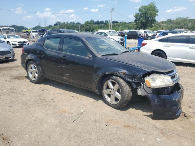 1B3BD4FB1BN554281 - 2011 DODGE AVENGER EXPRESS BLACK photo 4