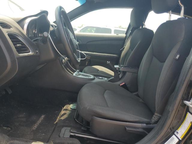 1B3BD4FB1BN554281 - 2011 DODGE AVENGER EXPRESS BLACK photo 7