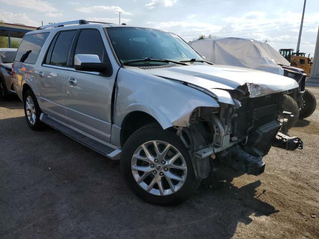 1FMJK1KT0HEA19167 - 2017 FORD EXPEDITION EL LIMITED SILVER photo 4