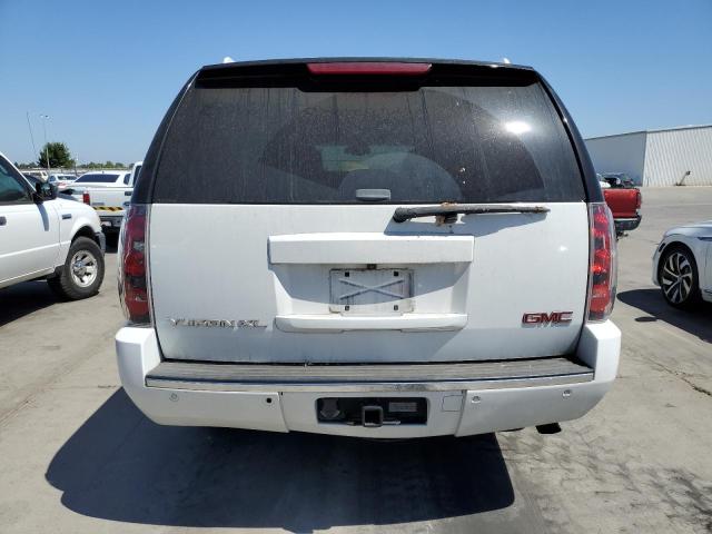 1GKFK66858J174581 - 2008 GMC YUKON XL DENALI WHITE photo 6