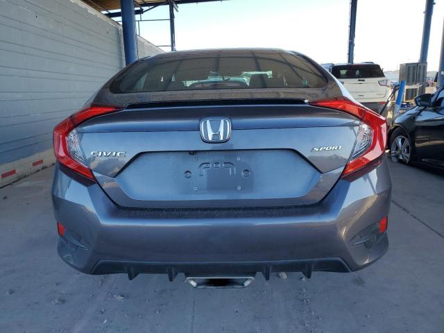 2HGFC2F8XLH599114 - 2020 HONDA CIVIC SPORT GRAY photo 6