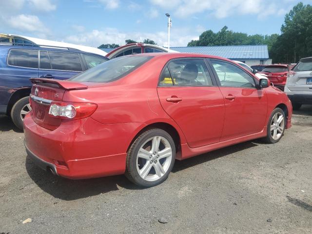 2T1BU4EE7DC992061 - 2013 TOYOTA COROLLA BASE Kırmızı fotoğraf 3