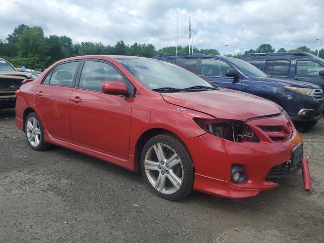 2T1BU4EE7DC992061 - 2013 TOYOTA COROLLA BASE Kırmızı fotoğraf 4