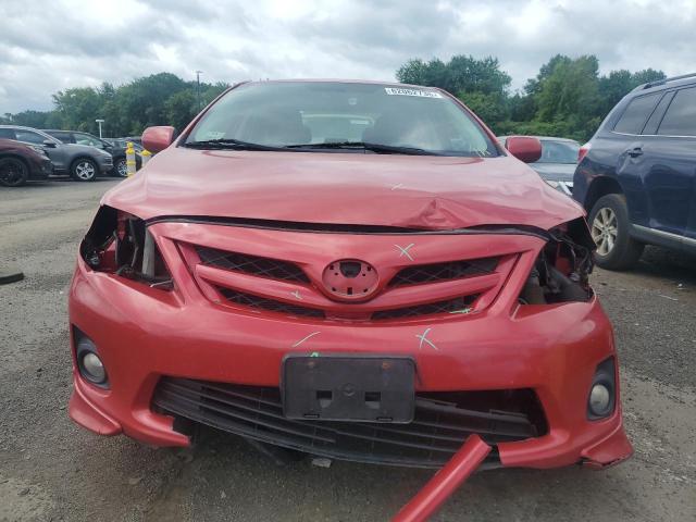 2T1BU4EE7DC992061 - 2013 TOYOTA COROLLA BASE Kırmızı fotoğraf 5