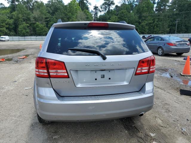 3C4PDCAB5JT496261 - 2018 DODGE JOURNEY SE SILVER photo 6