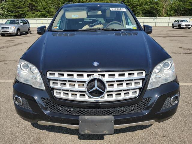 4JGBB8GB4BA679983 - 2011 MERCEDES-BENZ ML 350 4MATIC BLACK photo 5