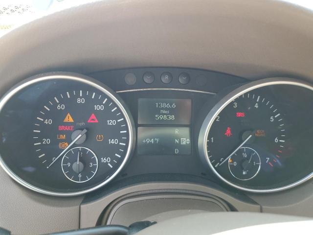 4JGBB8GB4BA679983 - 2011 MERCEDES-BENZ ML 350 4MATIC BLACK photo 9