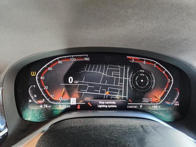 WBA7T4C03LCD68538 - 2020 BMW 740 XI BLUE photo 9