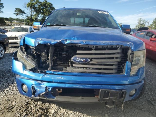 1FTFW1ET9CFC23446 - 2012 FORD F150 SUPERCREW BLUE photo 5