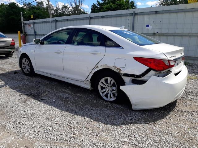 5NPEB4AC7CH483462 - 2012 HYUNDAI SONATA GLS WHITE photo 2