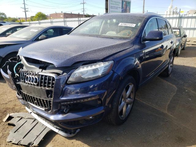 WA1DGAFE9DD013456 - 2013 AUDI Q7 PRESTIGE 蓝色 照片 2