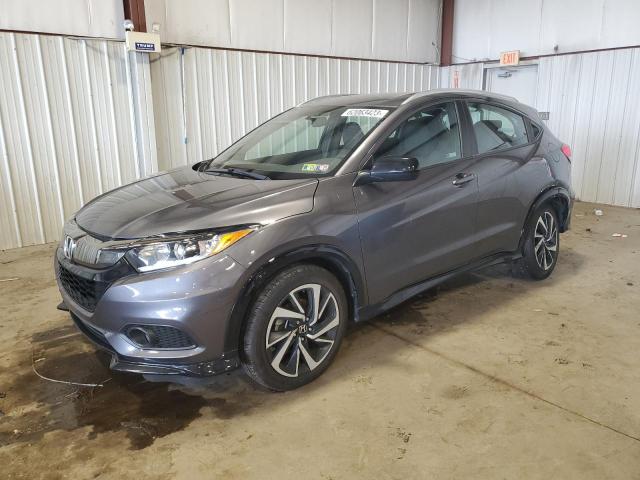 3CZRU6H12KG710246 - 2019 HONDA HR-V SPORT GRAY photo 1