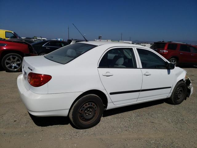 1NXBR32E53Z121236 - 2003 TOYOTA COROLLA CE WHITE photo 3