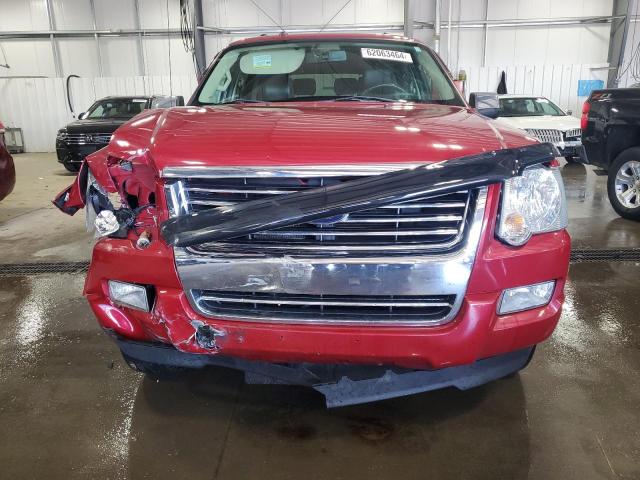 1FMEU7F82AUB03104 - 2010 FORD EXPLORER LIMITED RED photo 5