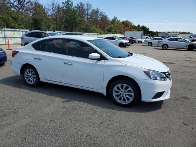 3N1AB7AP8JY341420 - 2018 NISSAN SENTRA S WHITE photo 4