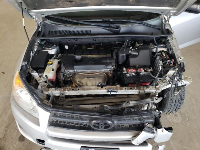 2T3ZF4DV4CW112853 - 2012 TOYOTA RAV4 SILVER photo 12