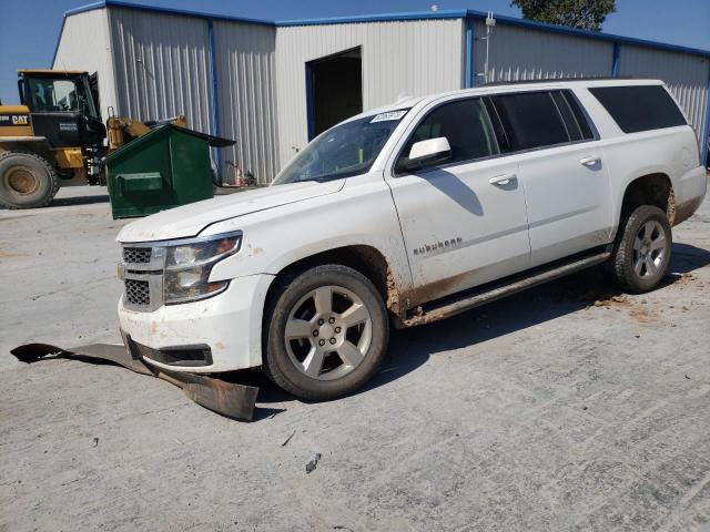 1GNSCGKC1HR168227 - 2017 CHEVROLET SUBURBAN C1500  LS WHITE photo 1