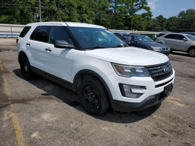 1FM5K8AR5HGE25997 - 2017 FORD EXPLORER POLICE INTERCEPTOR WHITE photo 4