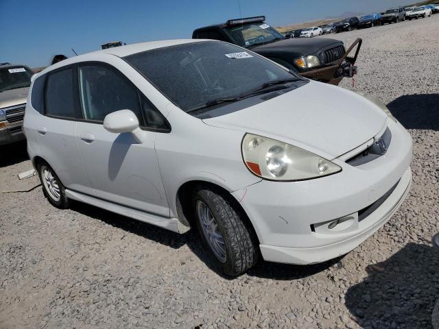 JHMGD37647S051688 - 2007 HONDA FIT S 白色 照片 4