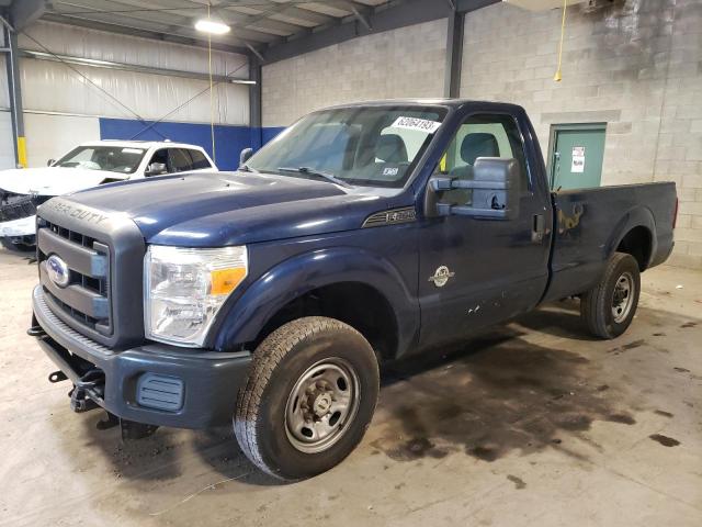 1FTBF2BT4BEC89917 - 2011 FORD F250 SUPER DUTY BLUE photo 1