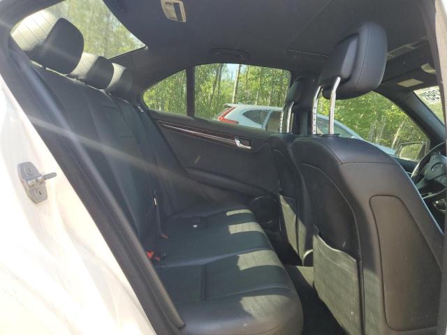 WDDGF8BBXAF448454 - 2010 MERCEDES-BENZ C 300 4MATIC WHITE photo 10
