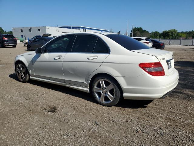 WDDGF8BBXAF448454 - 2010 MERCEDES-BENZ C 300 4MATIC WHITE photo 2