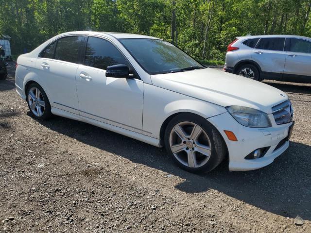 WDDGF8BBXAF448454 - 2010 MERCEDES-BENZ C 300 4MATIC WHITE photo 4