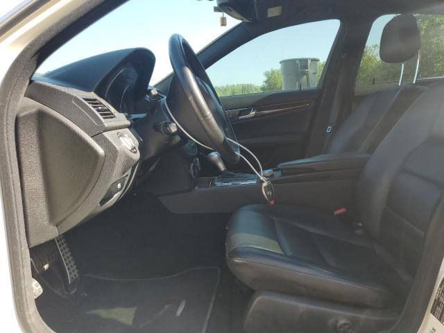 WDDGF8BBXAF448454 - 2010 MERCEDES-BENZ C 300 4MATIC WHITE photo 7