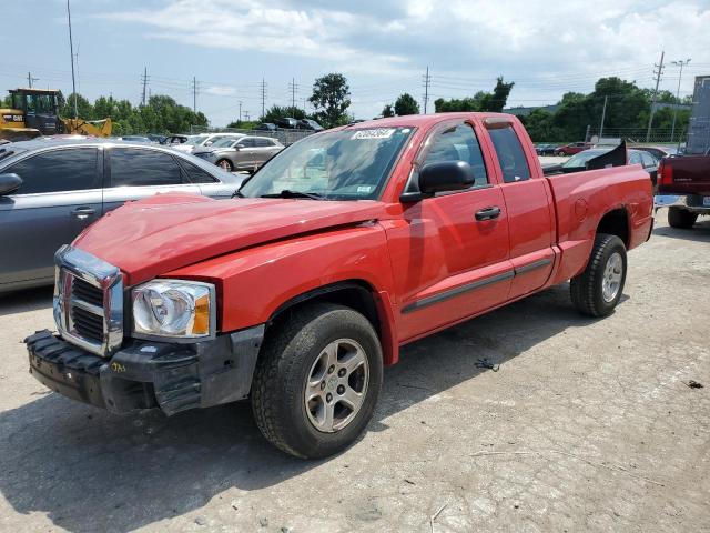 1D7HE42K76S663899 - 2006 DODGE DAKOTA SLT RED photo 1