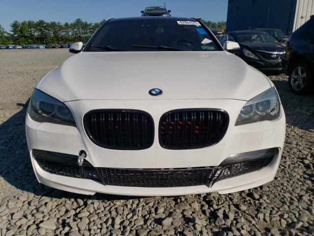 WBAYF8C54ED142386 - 2014 BMW 750 LXI WHITE photo 5