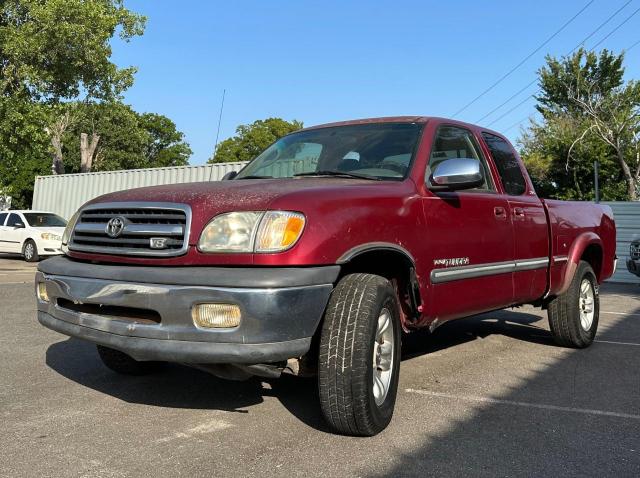 5TBRT34181S168396 - 2001 TOYOTA TUNDRA ACCESS CAB BURGUNDY photo 2