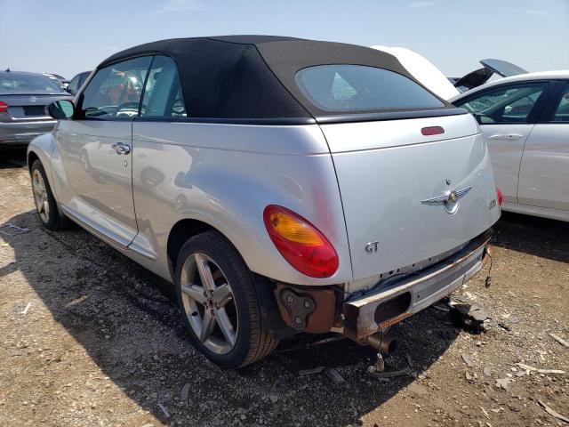 3C3AY75S55T500525 - 2005 CHRYSLER PT CRUISER GT SILVER photo 2